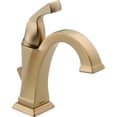 thumbnail image 1 of Delta Faucet Dryden Single-Handle Bathroom Faucet with Diamond Seal Technology and Metal Drain Assembly, Stainless 551-SS-DST, 1 of 3