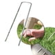 thumbnail image 4 of Kenally 50 piezas en forma de U para jardinería, fijador de césped, clavijas de tierra de césped artificial, pasadores de Metal Jardín y Patio, 4 of 4