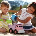 thumbnail image 3 of Green Toys: Dump Truck - Pink & Purple - Toy Construction Vehicle, Realistic Bed, Transportation, Push & Pull Play, Recycled Material, Kid-Toddler 2+, 3 of 9