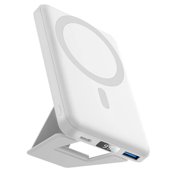 Power Bank AOGUERBE 10000 mAh Cargador inalámbrico plegable