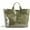 Dark Green, variant on PVC Tote Bag Women's Letters Print Tote Bag Large Kraft Paper Tote Bag Carry All Bag Top Handle Clear Hobo Handbag