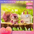 thumbnail image 2 of Caja de regalo: 3 piezas Disney Toy Story Lotso Bolso bandolera de peluche Anime Stitch Bolso de mano Muñeco de peluche de dibujos animados Lindo bolso de cadena Monedero de regalo, 2 of 5