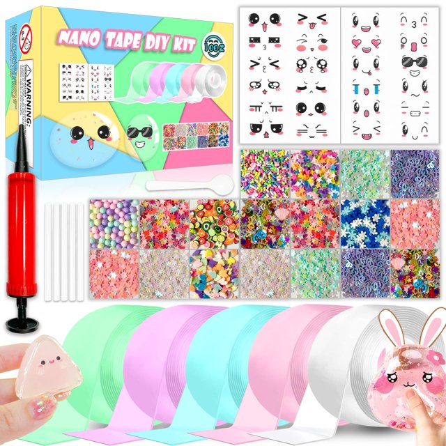 Kit de burbujas Nano Tape IOOZ con burbujas elásticas y pegatinas