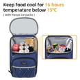 thumbnail image 2 of Enfriador de mochila VKKZAAW de 26 latas con aislamiento impermeable, 2 of 5