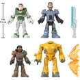 thumbnail image 3 of Disney and Pixar Lightyear, Imaginext Jr. ZAP Patrol Multipack, Buzz Lightyear Figure Set, 6 Pieces, 3 of 7