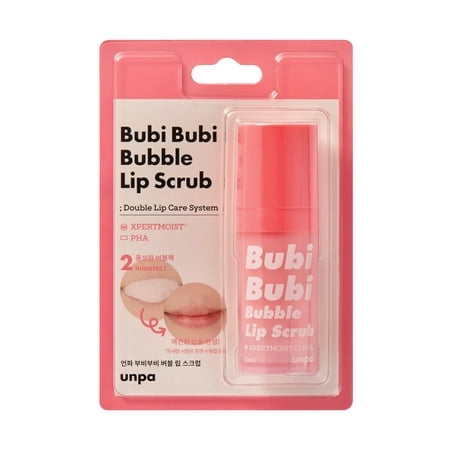Unpa Bubi Bubi Bubble Lip Scrub Quick And Easy Exfoliation With Soft Bubbles Effectively Remove Dead Skin