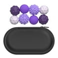 thumbnail image 5 of Tinn Toys ‌8PCS Magnetic Fidget Balls – Silicone Sensory Stress Relief Toys for Adults with ADHD & Anxiety, Quiet Desk Fidget Magnets for Office, Autism Calming Toys (Textured Rolling Balls), 5 of 8