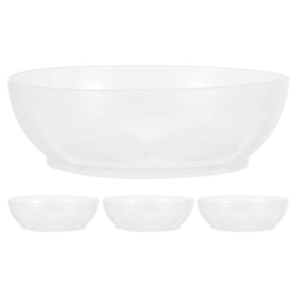 4 Pcs Plateau de Balance Électronique Carré Abs pour Cuisine Plateau de Balance 600ml