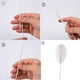 thumbnail image 4 of Kit de plumas de avestruz Ballinger 10 piezas, 71 cm, grandes, blancas, 4 of 7