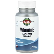 KAL Vitamin E, 134 mg (200 IU), 90 Soft Gels