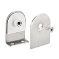 thumbnail image 4 of Vidrio Abrazadera, 2uds Ajustable 6-12mm Grosor 60x40mm Inoxidable Acero Vidrio Soporte Clip para Baño Balaustrada Escalera Pasamanos, 4 of 5