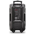 thumbnail image 4 of Dolphin SP-1600RBT 15" High Powered Bluetooth Party Speaker – Deep Bass, Loud Sound System with LED Lights, Includes Microphone and Remote Control, 4 of 6