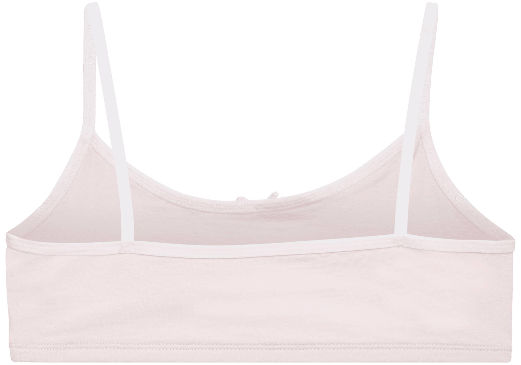 Sweet & Sassy Girls Cotton Spandex Cami Crop Training Bra (10 Pack) 