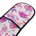 thumbnail image 2 of Dailycode Double Sided Oven Mitt with Loop Heat Resistant Kitchen Long Potholders 7" x 35" Folk Cartoon Playful Fish, 2 of 6