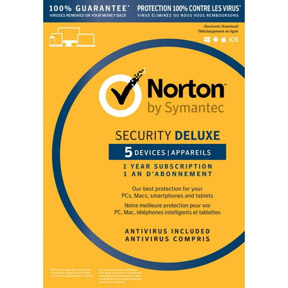 Norton Security Deluxe upto 5 Devices