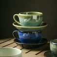 thumbnail image 5 of Retro Coffee Cup,Ceramic Mug Porcelain Cup 350ml, Tea Cup, Saucers And Coffee Cup-fan-350ml, 5 of 6