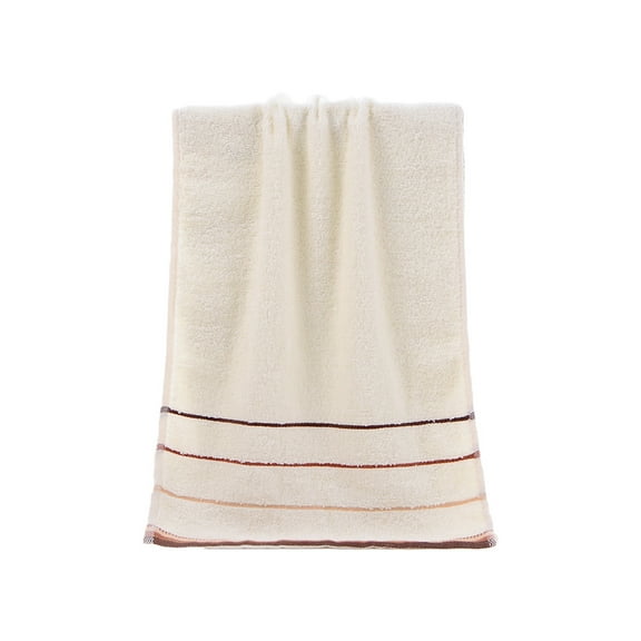 Cinvoph Hand Towels for Bathroom, Cotton Soft Absorbent Decorative Towels for Bathroom, Gym, Shower, Hotel and Spa 14x30 Inches, White