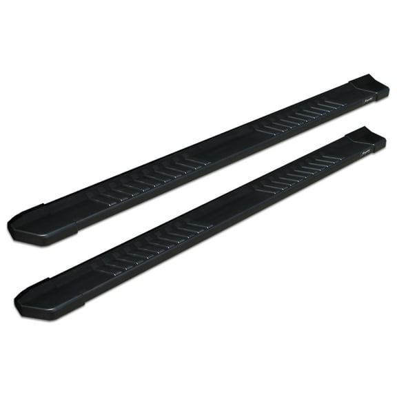 04C FRONTIER 6 IN BLACK TEXTURED ALUMINUM OEM RUNNING BOARDS