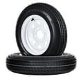 thumbnail image 2 of Yiwa 2-Pack Trailer Tires with Rims, 760 lb Capacity Tire/Wheel Assembly for Boat & Utility Trailers, 2 of 8