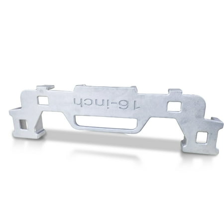 

Kuorak Aluminum Alloy Framing Tool High-Precision Rustproof Corrosion Resistant Home DIY Project Stud Layout Measurement Jig Tool