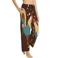 thumbnail image 2 of Balery Rooster And Chicken print Women's Pajama Pants,Ultra Lightweight Pjs,Lounge Pant-Large, 2 of 9