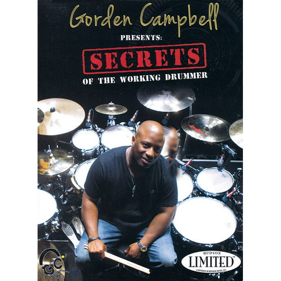 SECRETS OF THE WORKING DRUMMER DVD - FEATURING GORDEN CAMPBELL