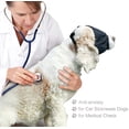 thumbnail image 2 of Dog Calming Cap Eye Mask Nylon Shading Pet Anxiety Mask Muzzle for Grooming Anti Car Sickness (L) Calming Dog Eye Collar Mask, 2 of 5