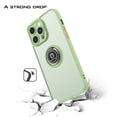 thumbnail image 6 of CoverON For Apple iPhone 14 Pro Max Phone Case, Clear Back Ring Holder Kickstand Cover, Green, 6 of 7