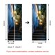 thumbnail image 4 of (95x215cmA)Door Sticker Trompe l'oeil Effect 3D Interior PVC Wall Stickers for Decoration Wall Living Room Kitchen Bedroom Bathroom Wallpaper, 4 of 5