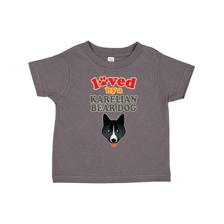

Inktastic Karelian Bear Dog Lover Gift Toddler Boy or Toddler Girl T-Shirt