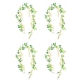 thumbnail image 1 of Flores colgantes de imitación de ratán para decoración de ceremonias al aire libre del jardín de su casa, 1 of 5