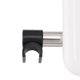 thumbnail image 3 of Elderly Walker White Bath Board 1 Pair Gray Double Wheel 6 Adjustable Height Walking Aid Accessory, 3 of 5