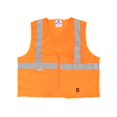 thumbnail image 1 of Men's Mesh Zipper Safety Vest, Pack of 25, 1 of 1