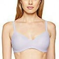 thumbnail image 2 of Hanes Ultimate Women's Wireless Bra with T-Shirt Softness Lavendar Freeze Micro Dot 36D, 2 of 3