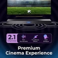 thumbnail image 3 of Philips Barra de Sonido con Subwoofer Inalámbrico, Barra de Sonido Dolby Atmos para TV Sistema de Sonido Envolvente Bluetooth 2.1 Canales para TV Altavoces de Audio de Cine en Casa, DTS Play-Fi, Amazo, 3 of 5