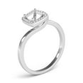 thumbnail image 3 of AoneJewelry 3.15 Carat Diamond Semi-Mount Engagement Ring In 18K Solid Rose, White & Yellow Gold ( No Center Stone ), 3 of 7