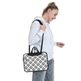 thumbnail image 6 of Lsque Happy Soccer Pattern Laptop Bag – Portable & Slim Single-Shoulder Computer Case with Adjustable Strap, Protective, Lightweight for 13”/14”/15.6” Laptops, 6 of 8