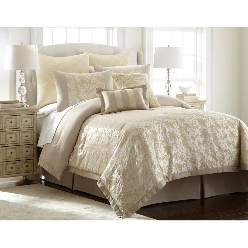 8 Piece Jacquard Comforter Set Karan