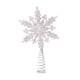 thumbnail image 4 of Yuarrent Árbol de Navidad Topper Estrella Vacaciones Brillo Elegante Decoración Adorno de granja personalizado Copo de nieve Plata Type2 NO2, 4 of 6