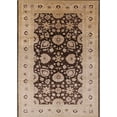 thumbnail image 1 of Ahgly Company Machine Washable Indoor Rectangle Industrial Modern Dark Sienna Brown Area Rugs, 2' x 5', 1 of 1