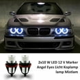 thumbnail image 2 of 1Pair 8000K White LED Angel Eye Marker Light Bulbs Lamps for- E39 E53 E60 E63 E64 E66 E87 5 6 7 X3 X5, 2 of 8