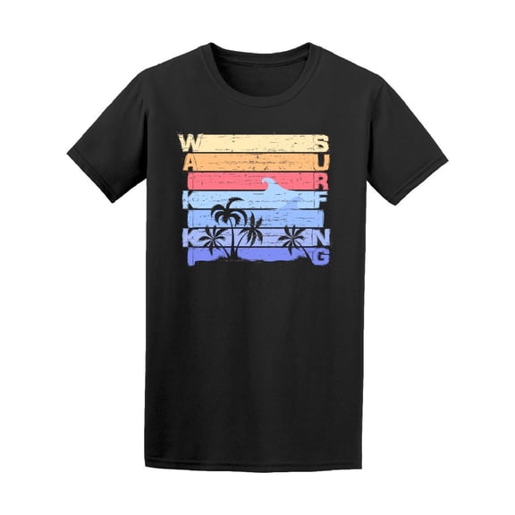 Hawaii Waikiki Surfers Tee Men's -Image by Shutterstock