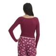 thumbnail image 3 of Mills by Millie Bobby Brown Women's Sleep Long Sleeve Top, Sizes XS-XXXL, 3 of 5