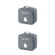thumbnail image 2 of Organizador de emergencia Bewildely con cierre de cremallera impermeable Gris Grande 2Conjunto, 2 of 6