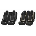 thumbnail image 4 of 9Pcs/Set Seat Covers Car Front Chair Cover Four Seasons Universal Breathable Soft Warm Five Seats Sleeve, 4 of 7