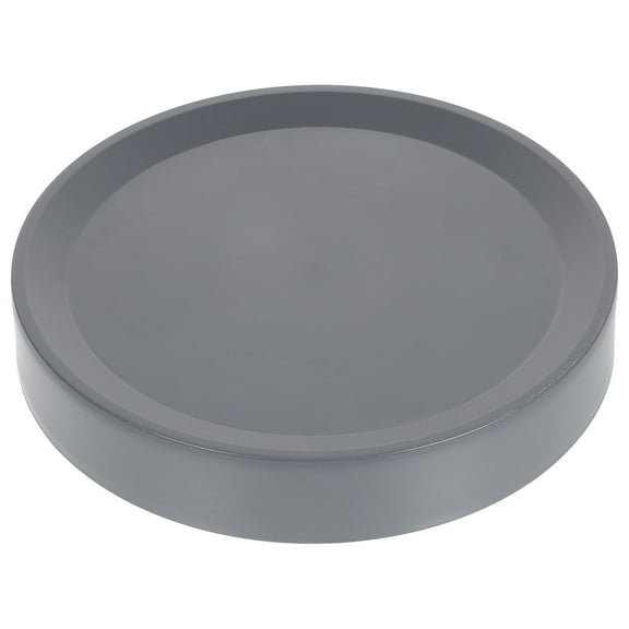 BESTOYARD Movable Plant Stand Dark Grey Plastic 1Set with Flowerpot Holder