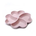 thumbnail image 1 of Plateau à Fruits à 4 Compartiments en Forme de Cœur, Assiettes Créatives, Boîte de Rangement, Assiettes à Fruits Secs, Assiettes à Collation, Assiette à Dessert Divisée, Conteneur 1 Pce Rose 27cm, 1 of 6