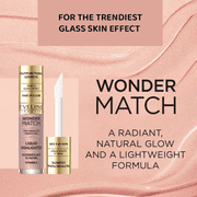 Eveline Wonder Match Liquid Highlighter – Radiant Glow with Vitamin C & Iris Extract – Lightweight, Vegan Formula – 4ml