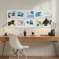 thumbnail image 6 of MaxGear Large Cork Board for Wall 36" x 24", White Bulletin Board, 6 Pack Felt Wall Tiles with Pushpins, 6 of 9