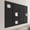 Black, variant on NATPLUS Acoustic Panels 6 Pack 11.8 x 11.8 in, Self-Adhesive Polyester Fiber Sound Absorbing Wall Tiles, Blue